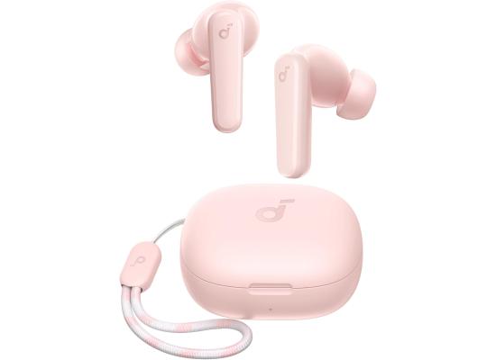 Anker Soundcore P20i True Wireless Earbuds 10mm Drivers with Big Bass 30 Hours Bluetooth 5.3 Water-Resistant 2 Mics for AI Clear Calls - Pink